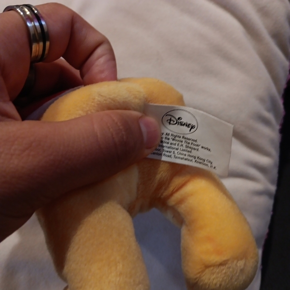 Disney Christmas Winnie The Pooh 8" Plush Figure NEW READ - Picture 4 of 7